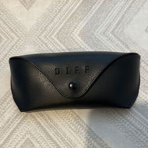 Diff Eyewear Black Sunglasses Case (Empty)